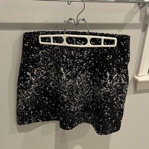 Prince Monochrome Splatter tennis skort- size M